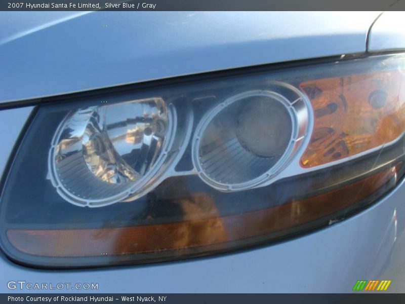 Silver Blue / Gray 2007 Hyundai Santa Fe Limited