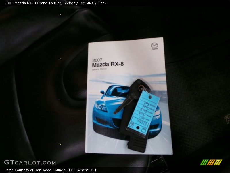 Velocity Red Mica / Black 2007 Mazda RX-8 Grand Touring