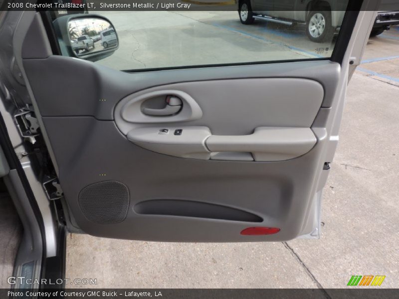 Silverstone Metallic / Light Gray 2008 Chevrolet TrailBlazer LT