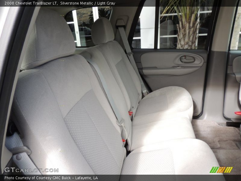 Silverstone Metallic / Light Gray 2008 Chevrolet TrailBlazer LT