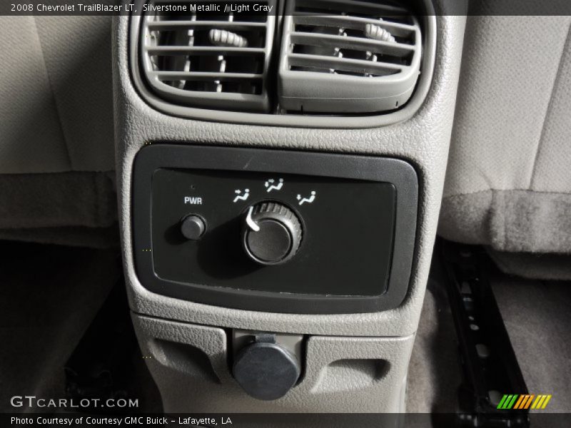 Silverstone Metallic / Light Gray 2008 Chevrolet TrailBlazer LT