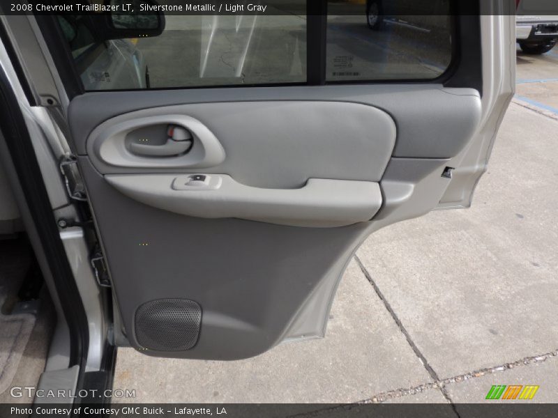 Silverstone Metallic / Light Gray 2008 Chevrolet TrailBlazer LT