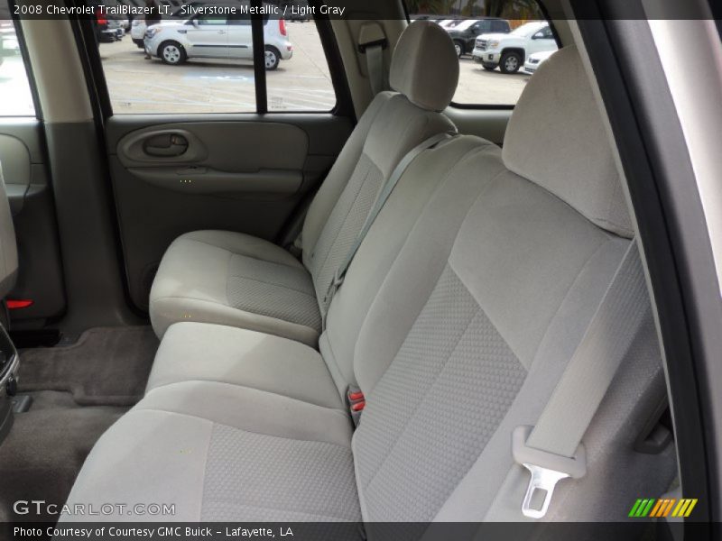 Silverstone Metallic / Light Gray 2008 Chevrolet TrailBlazer LT