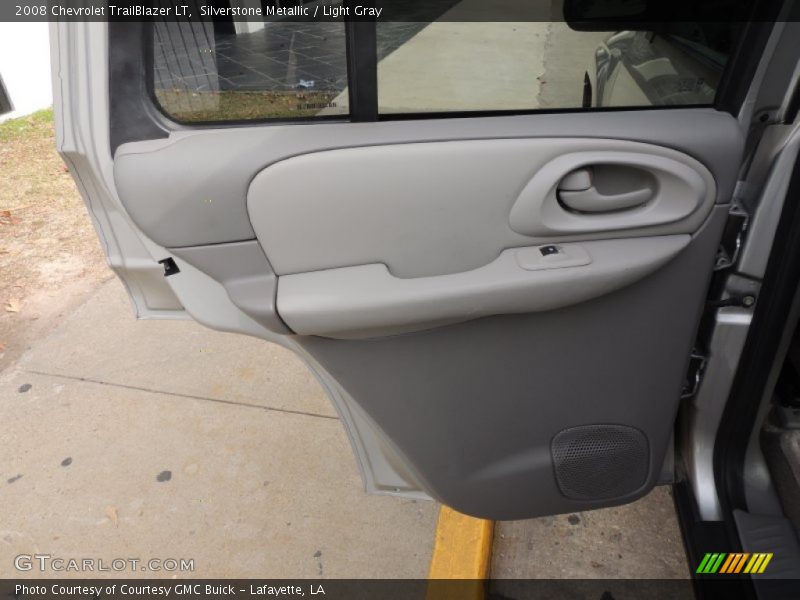 Silverstone Metallic / Light Gray 2008 Chevrolet TrailBlazer LT