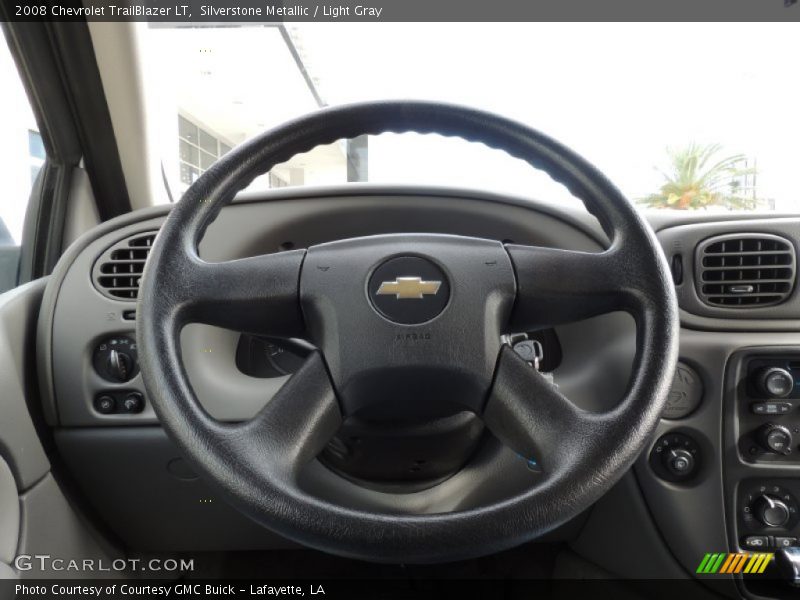 Silverstone Metallic / Light Gray 2008 Chevrolet TrailBlazer LT