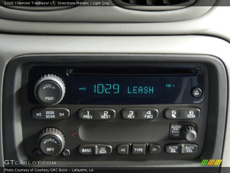 Silverstone Metallic / Light Gray 2008 Chevrolet TrailBlazer LT