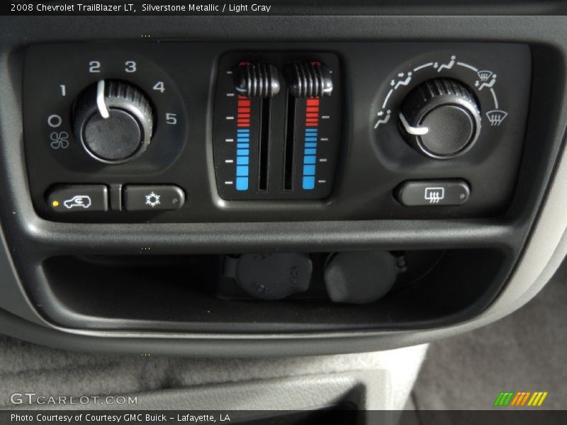 Silverstone Metallic / Light Gray 2008 Chevrolet TrailBlazer LT