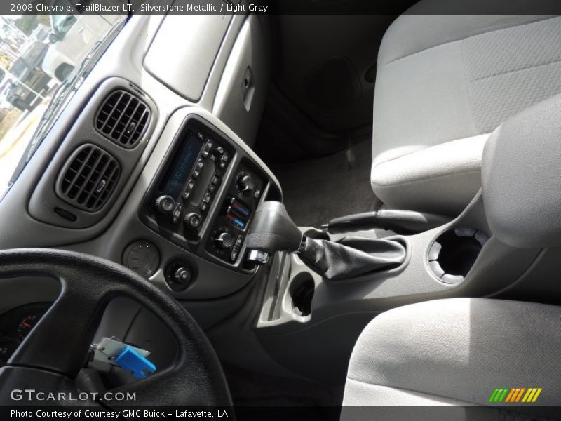 Silverstone Metallic / Light Gray 2008 Chevrolet TrailBlazer LT