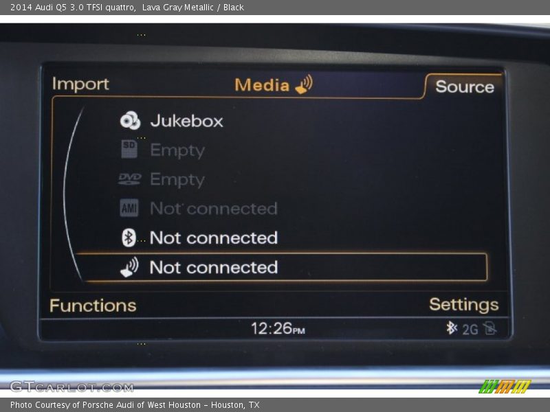 Lava Gray Metallic / Black 2014 Audi Q5 3.0 TFSI quattro