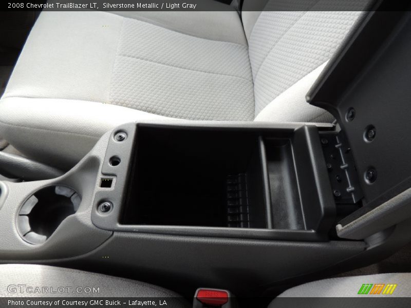 Silverstone Metallic / Light Gray 2008 Chevrolet TrailBlazer LT