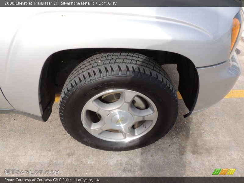 Silverstone Metallic / Light Gray 2008 Chevrolet TrailBlazer LT