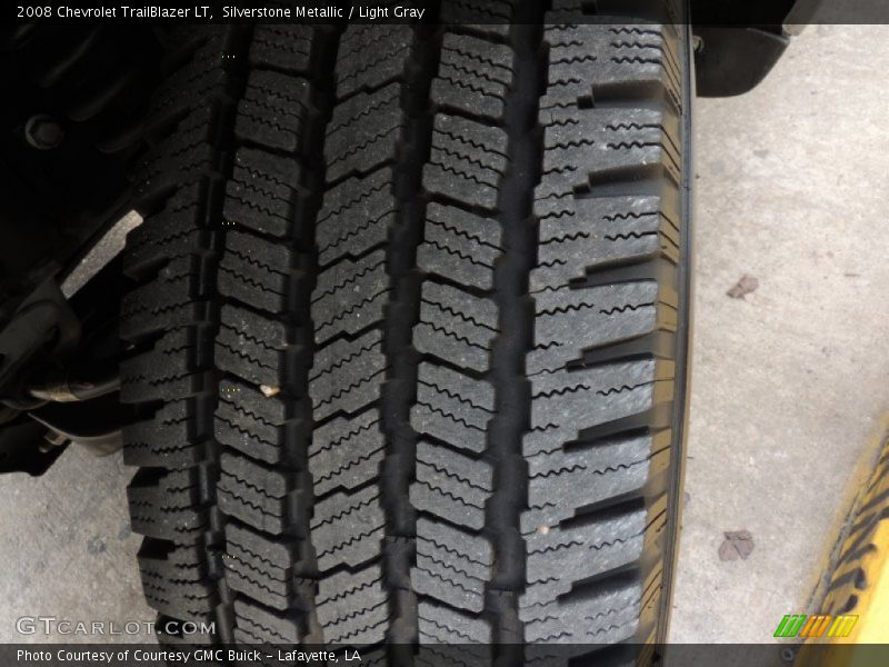Silverstone Metallic / Light Gray 2008 Chevrolet TrailBlazer LT