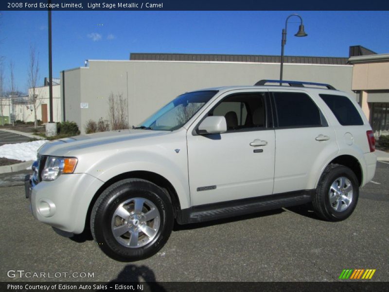 Light Sage Metallic / Camel 2008 Ford Escape Limited