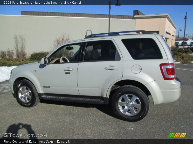 Light Sage Metallic / Camel 2008 Ford Escape Limited