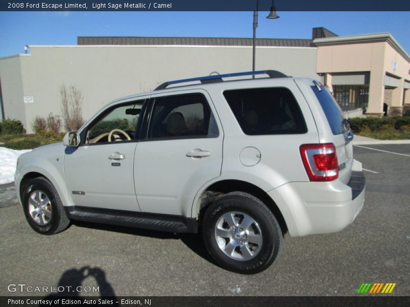 Light Sage Metallic / Camel 2008 Ford Escape Limited