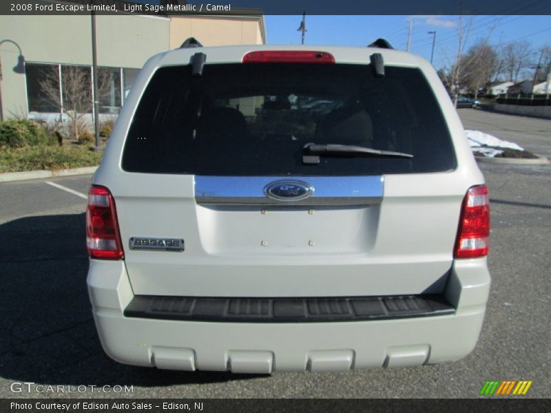 Light Sage Metallic / Camel 2008 Ford Escape Limited