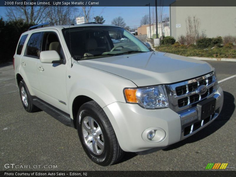 Light Sage Metallic / Camel 2008 Ford Escape Limited