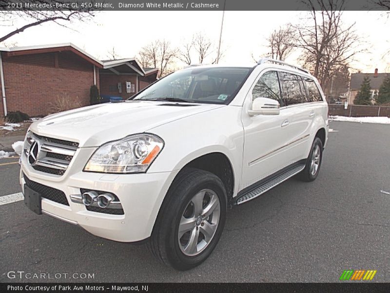 Diamond White Metallic / Cashmere 2011 Mercedes-Benz GL 450 4Matic