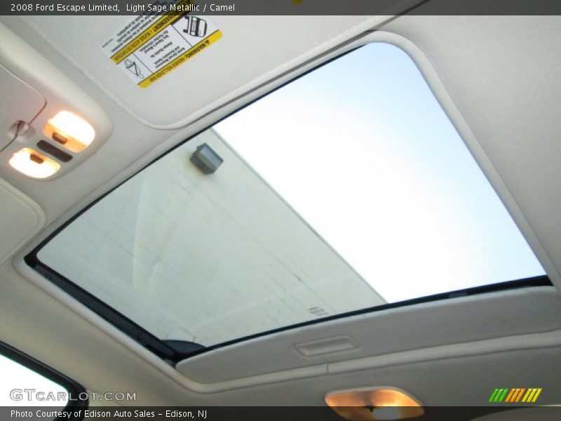 Light Sage Metallic / Camel 2008 Ford Escape Limited