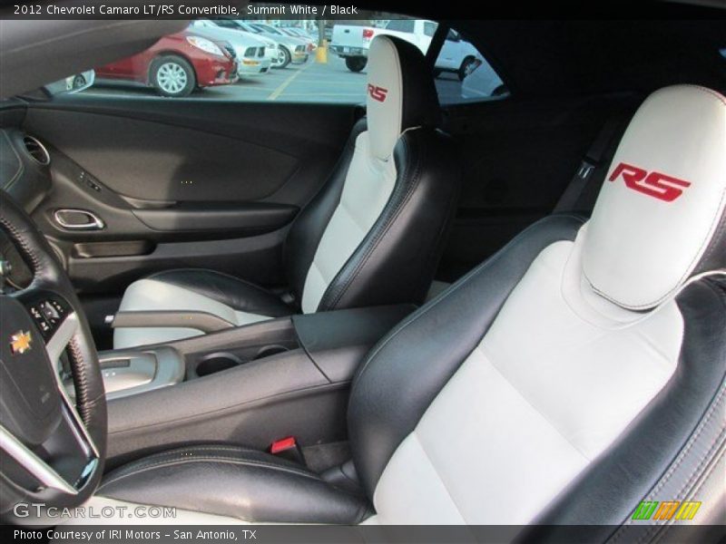 Summit White / Black 2012 Chevrolet Camaro LT/RS Convertible
