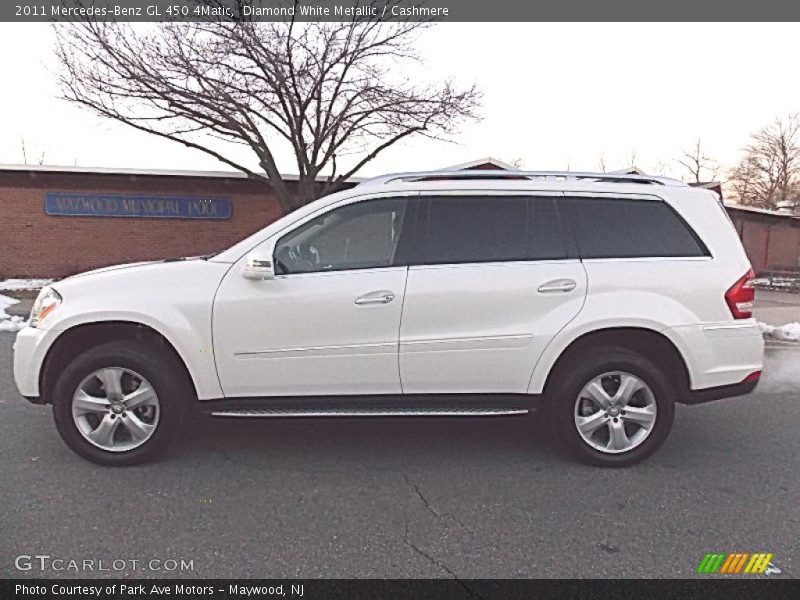 Diamond White Metallic / Cashmere 2011 Mercedes-Benz GL 450 4Matic