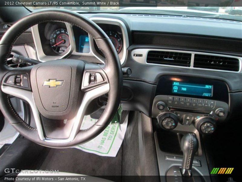 Summit White / Black 2012 Chevrolet Camaro LT/RS Convertible