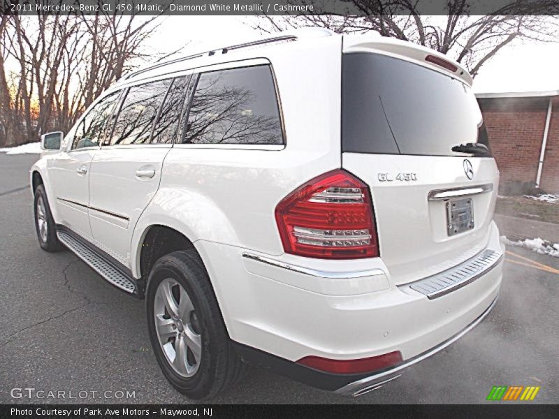 Diamond White Metallic / Cashmere 2011 Mercedes-Benz GL 450 4Matic