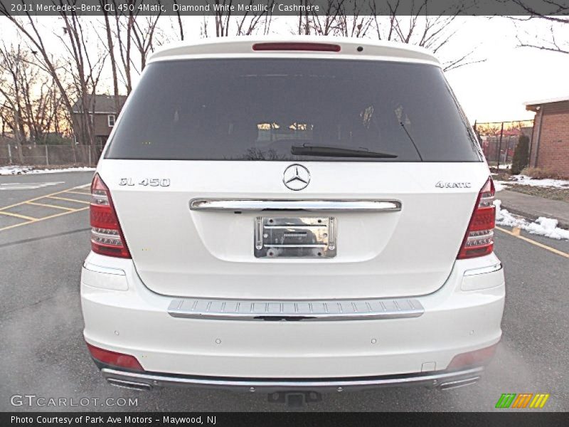 Diamond White Metallic / Cashmere 2011 Mercedes-Benz GL 450 4Matic