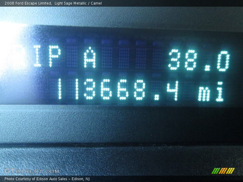 Light Sage Metallic / Camel 2008 Ford Escape Limited