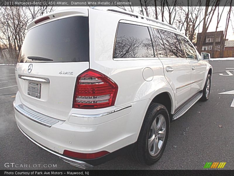 Diamond White Metallic / Cashmere 2011 Mercedes-Benz GL 450 4Matic
