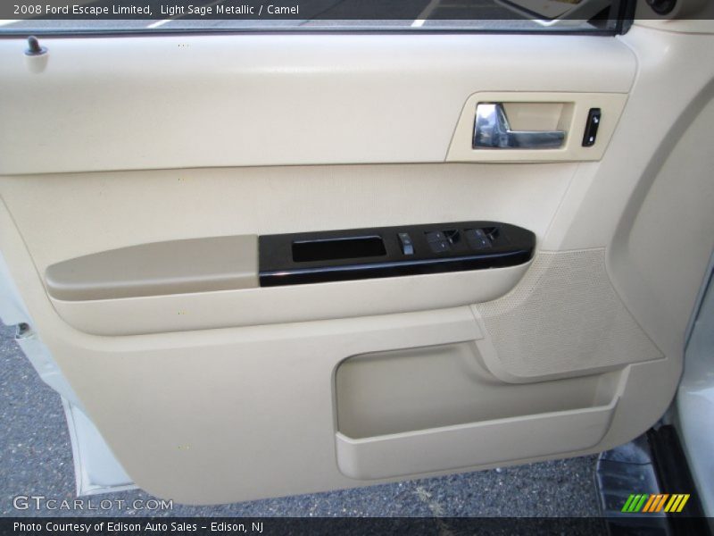 Light Sage Metallic / Camel 2008 Ford Escape Limited