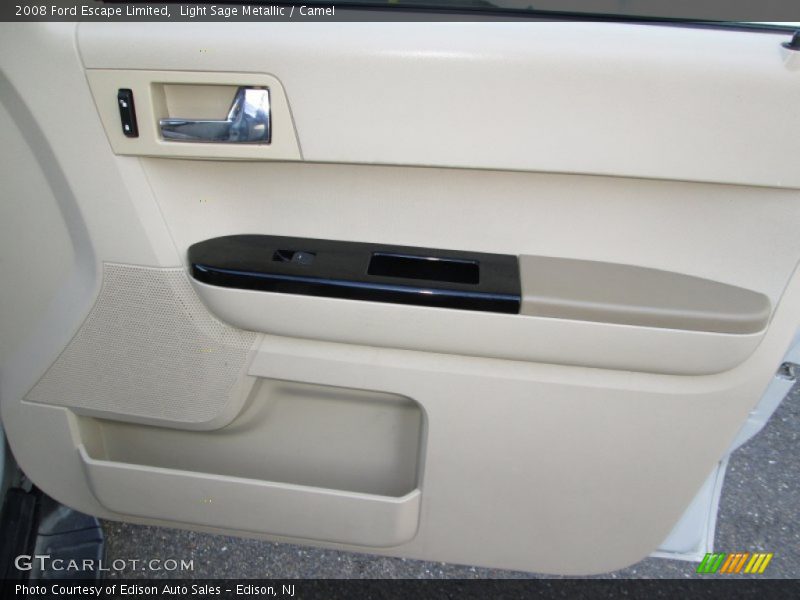 Light Sage Metallic / Camel 2008 Ford Escape Limited