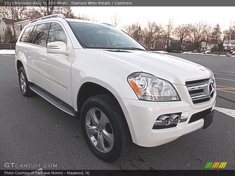 Diamond White Metallic / Cashmere 2011 Mercedes-Benz GL 450 4Matic