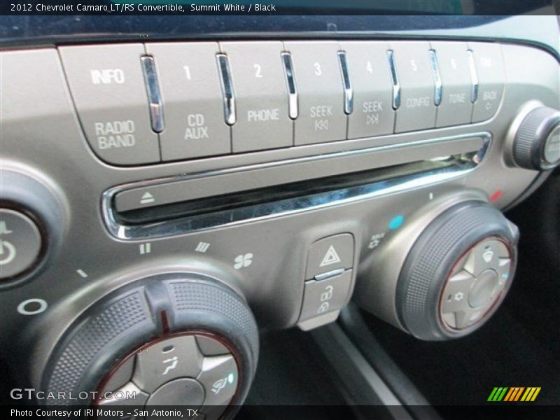 Summit White / Black 2012 Chevrolet Camaro LT/RS Convertible