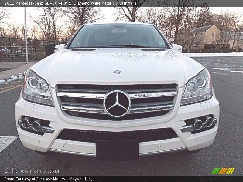 Diamond White Metallic / Cashmere 2011 Mercedes-Benz GL 450 4Matic