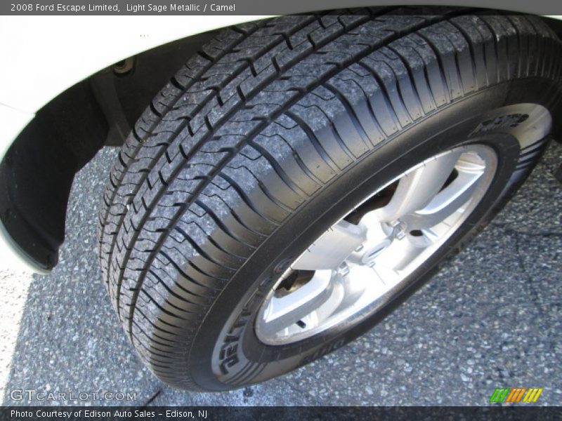 Light Sage Metallic / Camel 2008 Ford Escape Limited