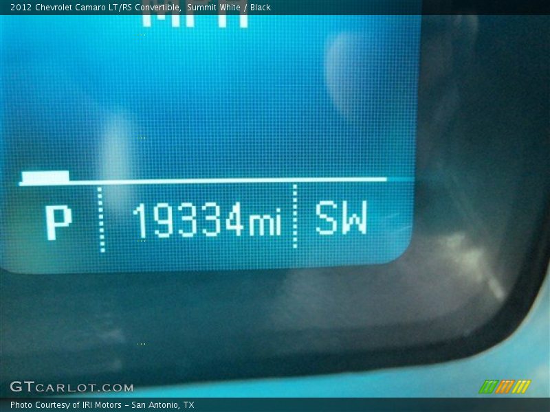 Summit White / Black 2012 Chevrolet Camaro LT/RS Convertible
