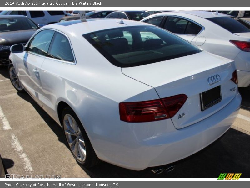 Ibis White / Black 2014 Audi A5 2.0T quattro Coupe