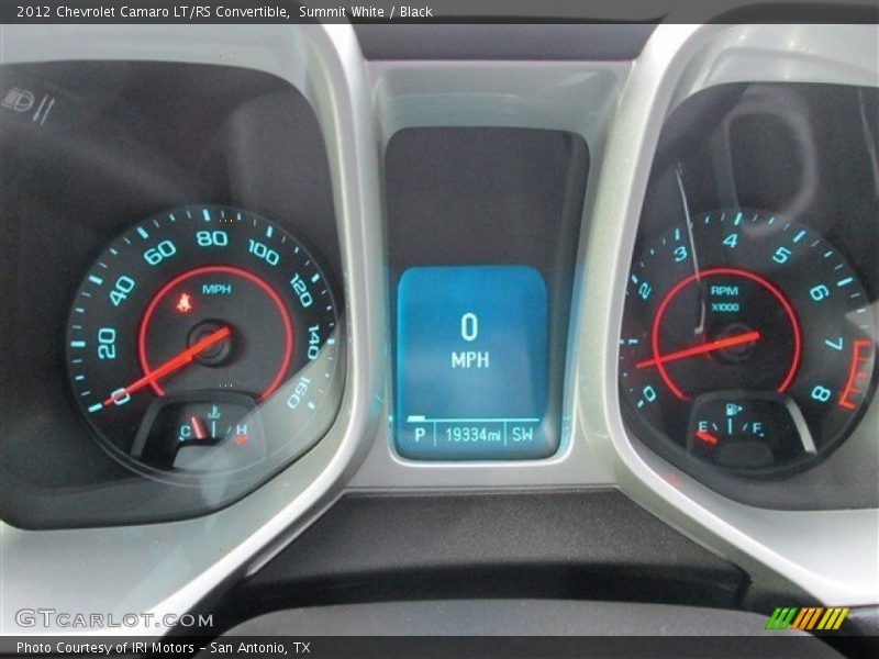 Summit White / Black 2012 Chevrolet Camaro LT/RS Convertible