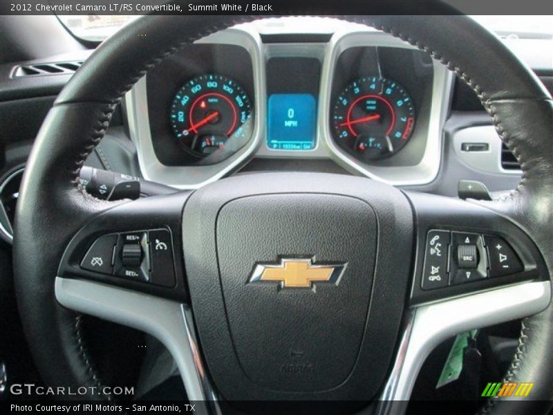 Summit White / Black 2012 Chevrolet Camaro LT/RS Convertible
