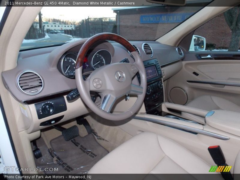Diamond White Metallic / Cashmere 2011 Mercedes-Benz GL 450 4Matic