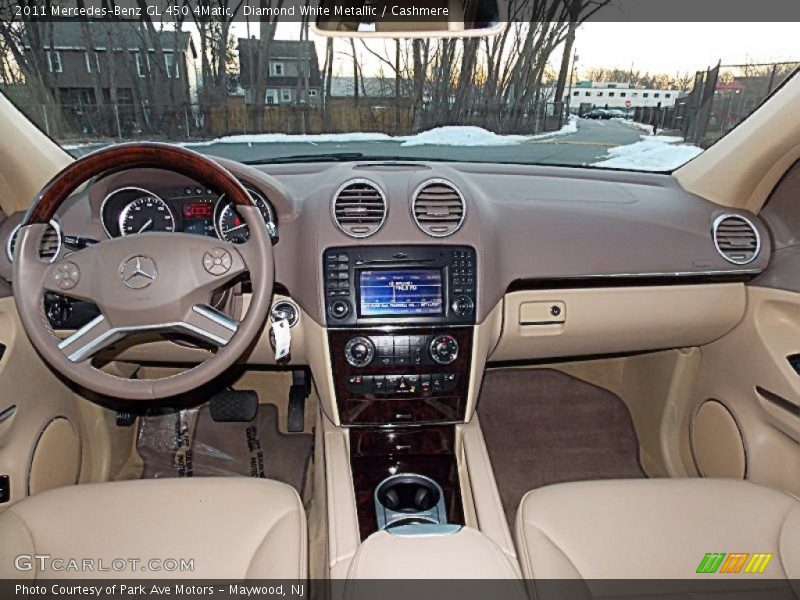 Diamond White Metallic / Cashmere 2011 Mercedes-Benz GL 450 4Matic