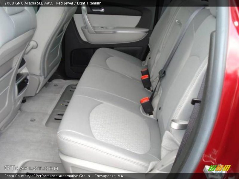 Red Jewel / Light Titanium 2008 GMC Acadia SLE AWD