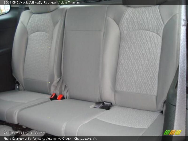 Red Jewel / Light Titanium 2008 GMC Acadia SLE AWD