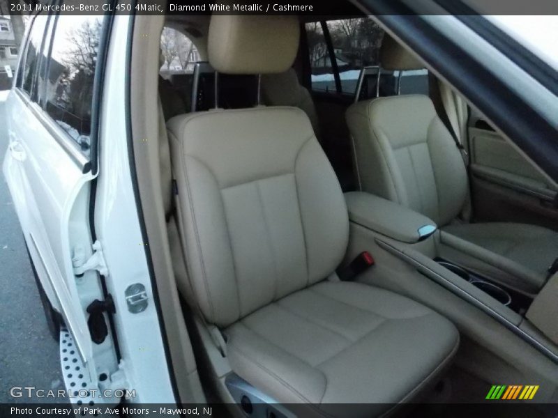 Diamond White Metallic / Cashmere 2011 Mercedes-Benz GL 450 4Matic