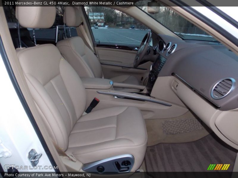 Diamond White Metallic / Cashmere 2011 Mercedes-Benz GL 450 4Matic