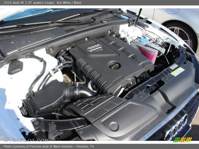 Ibis White / Black 2014 Audi A5 2.0T quattro Coupe