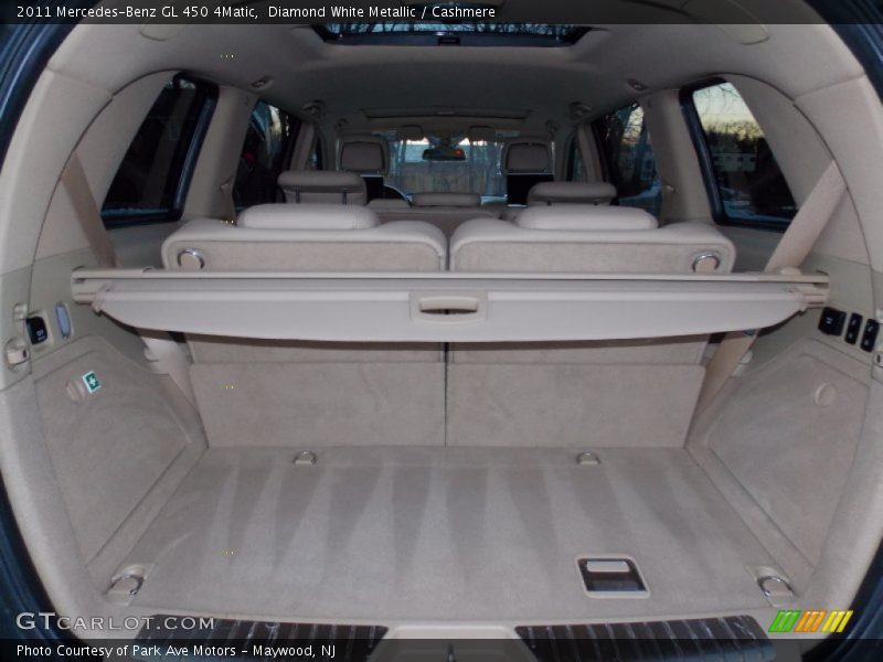 Diamond White Metallic / Cashmere 2011 Mercedes-Benz GL 450 4Matic
