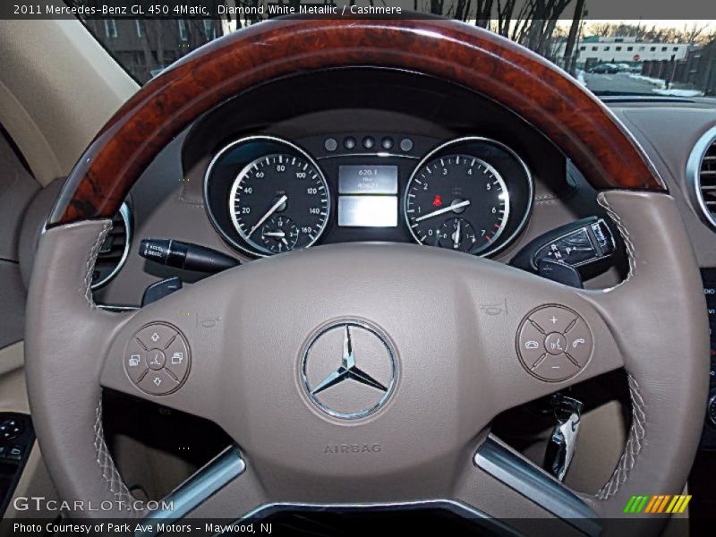 Diamond White Metallic / Cashmere 2011 Mercedes-Benz GL 450 4Matic