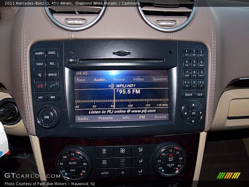 Diamond White Metallic / Cashmere 2011 Mercedes-Benz GL 450 4Matic